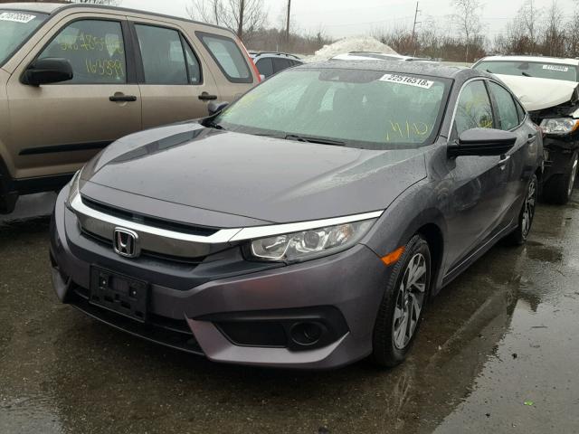 2HGFC2F82GH515910 - 2016 HONDA CIVIC EX GRAY photo 2