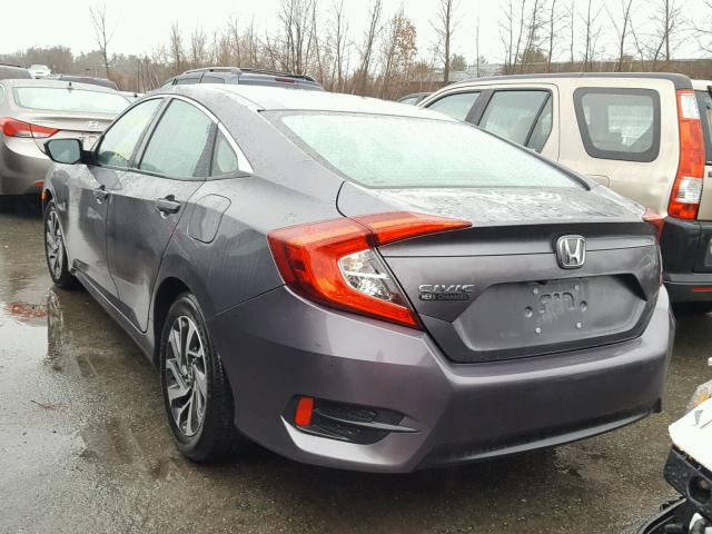 2HGFC2F82GH515910 - 2016 HONDA CIVIC EX GRAY photo 3