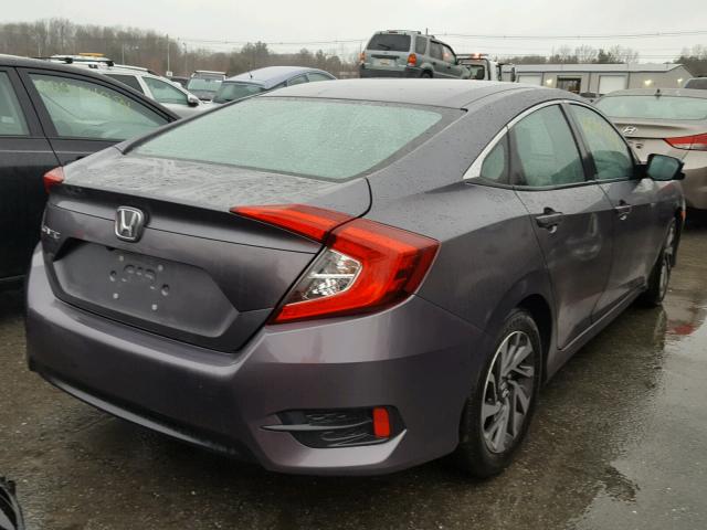 2HGFC2F82GH515910 - 2016 HONDA CIVIC EX GRAY photo 4