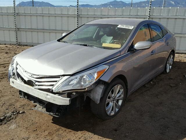 KMHFG4JG0CA138835 - 2012 HYUNDAI AZERA GLS SILVER photo 2