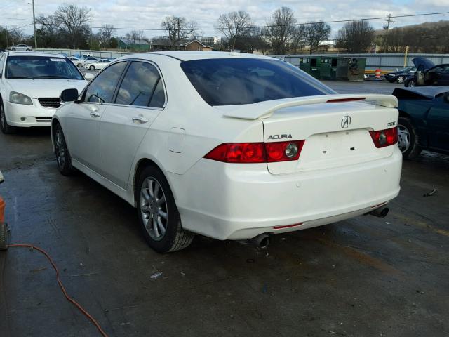 JH4CL96816C023864 - 2006 ACURA TSX WHITE photo 3