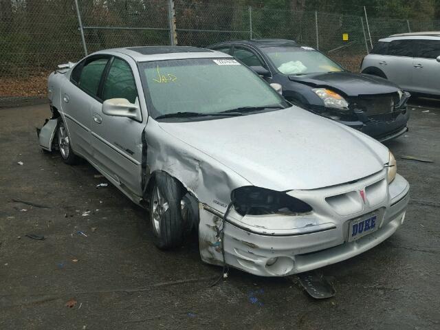 1G2NW52E11C176005 - 2001 PONTIAC GRAND AM G SILVER photo 1