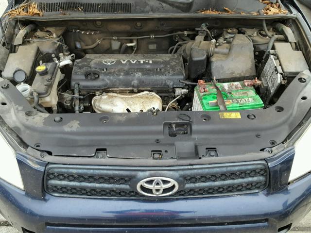 JTMZD33VX75074043 - 2007 TOYOTA RAV4 BLUE photo 7