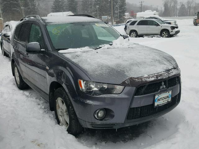 JA4AT2AW7AZ008422 - 2010 MITSUBISHI OUTLANDER GRAY photo 1