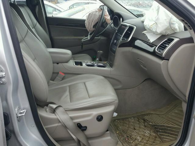 1J4RR4GG5BC544075 - 2011 JEEP GRAND CHER SILVER photo 5