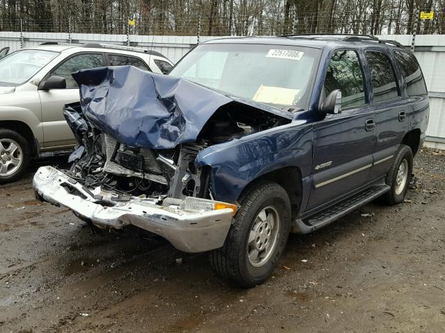 1GNEC13Z63R283900 - 2003 CHEVROLET TAHOE C150 BLUE photo 2