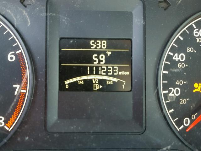 3VW1K7AJXBM023152 - 2011 VOLKSWAGEN JETTA BASE 银色 照片 8