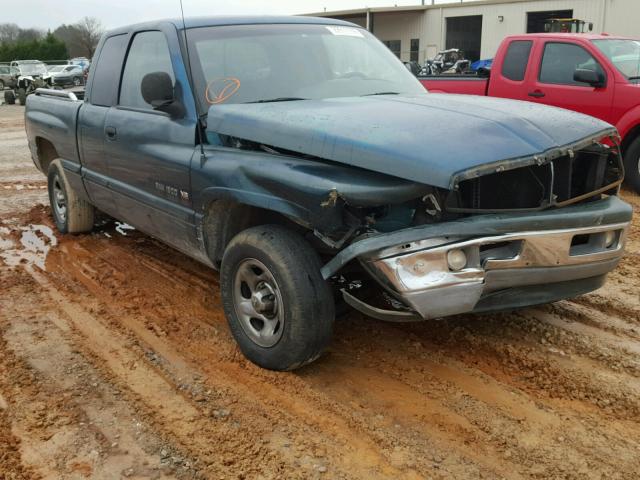 3B7HC13Z0WG133937 - 1998 DODGE RAM 1500 GREEN photo 1