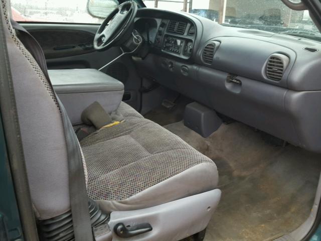 3B7HC13Z0WG133937 - 1998 DODGE RAM 1500 GREEN photo 5