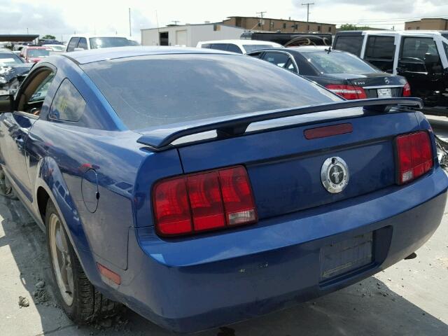 1ZVFT80NX65145504 - 2006 FORD MUSTANG BLUE photo 10