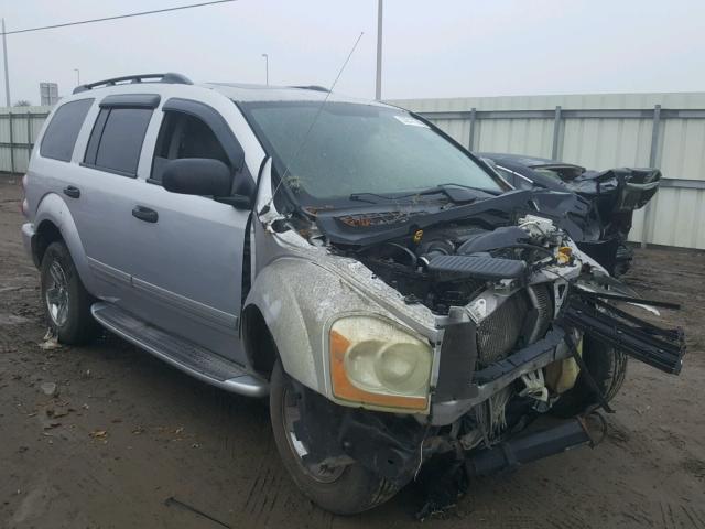 1D8HD58D05F517641 - 2005 DODGE DURANGO LI SILVER photo 1