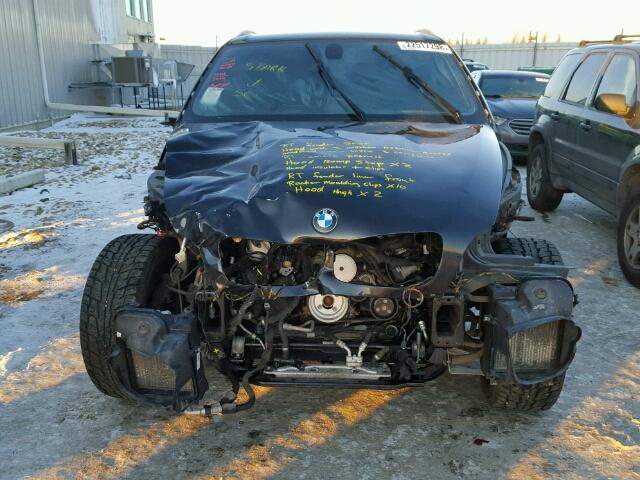 5UXZV8C50DL892574 - 2013 BMW X5 XDRIVE5 BLACK photo 9