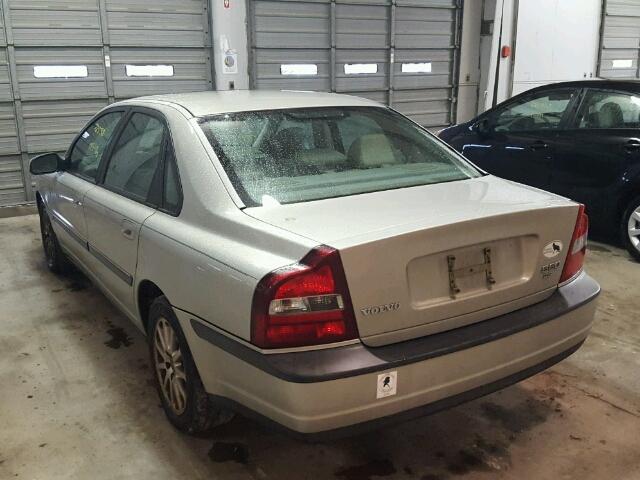 YV1TS94D5Y1090156 - 2000 VOLVO S80 SILVER photo 3