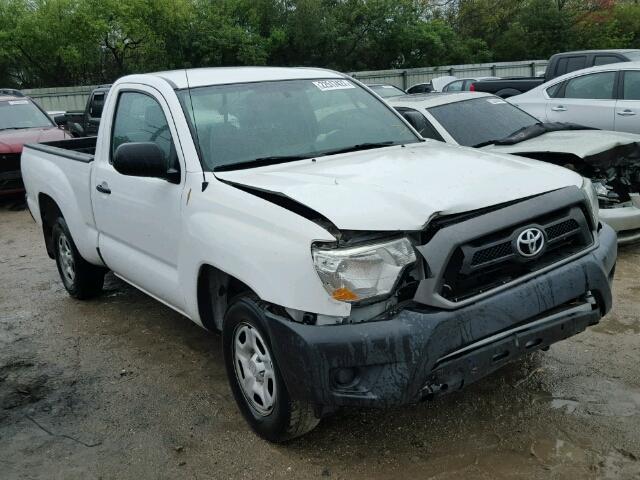 5TFNX4CN6CX013136 - 2012 TOYOTA TACOMA WHITE photo 1