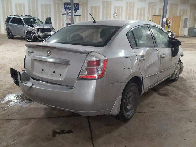 3N1AB6AP6BL723048 - 2011 NISSAN SENTRA 2.0 SILVER photo 4