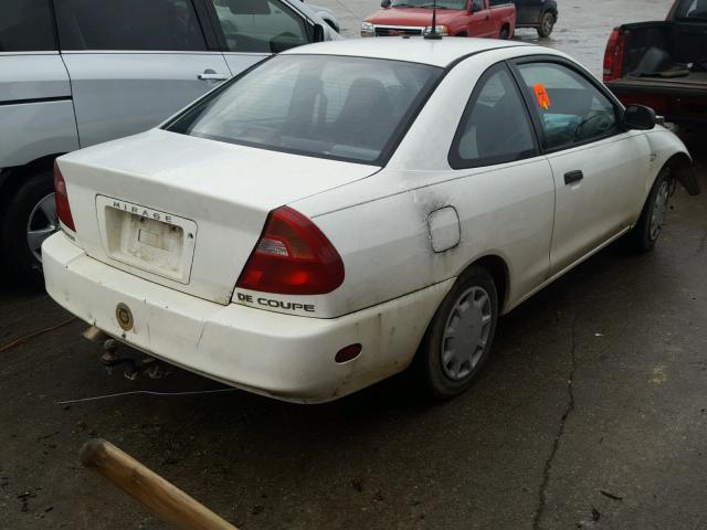 JA3AY11A31U051852 - 2001 MITSUBISHI MIRAGE DE WHITE photo 4