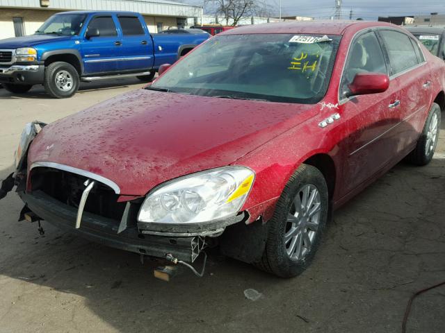 1G4HA5EM7BU127005 - 2011 BUICK LUCERNE CX RED photo 2