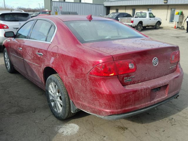 1G4HA5EM7BU127005 - 2011 BUICK LUCERNE CX RED photo 3