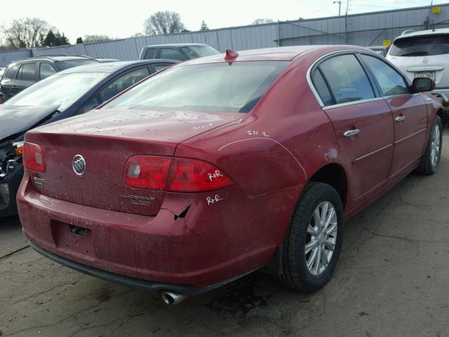 1G4HA5EM7BU127005 - 2011 BUICK LUCERNE CX RED photo 4