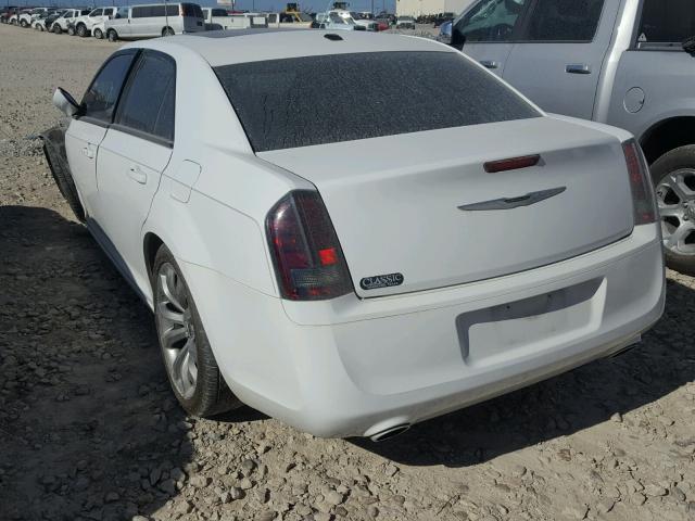 2C3CCABG8EH320999 - 2014 CHRYSLER 300 S WHITE photo 3