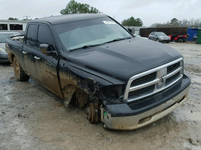 1D7RV1GP6BS581518 - 2011 DODGE RAM 1500 BLACK photo 1