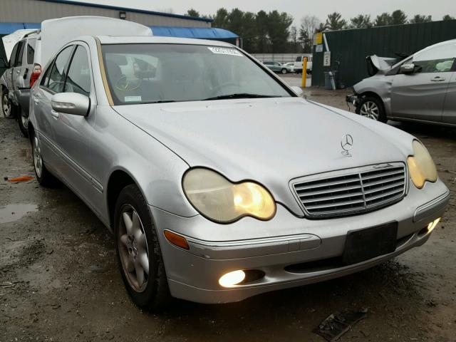 WDBRF61J72F194606 - 2002 MERCEDES-BENZ C 240 SILVER photo 1