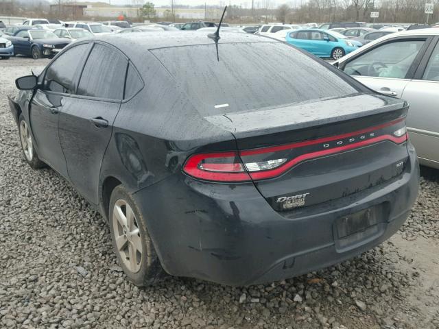 1C3CDFBB4GD717656 - 2016 DODGE DART SXT BLACK photo 3