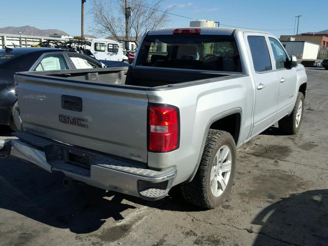 3GTU2UEC7FG346802 - 2015 GMC SIERRA K15 SILVER photo 4