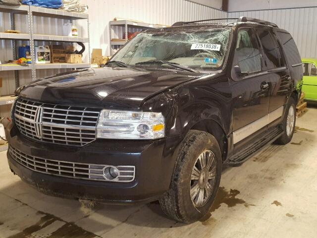 5LMFU28548LJ21837 - 2008 LINCOLN NAVIGATOR BLACK photo 2