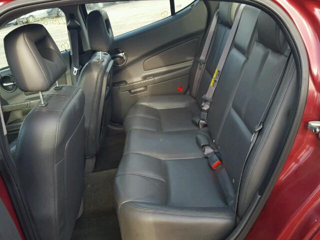 2G2WS522641374692 - 2004 PONTIAC GRAND PRIX RED photo 6