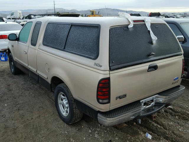 1FTDX17W0VKB73784 - 1997 FORD F150 TAN photo 3