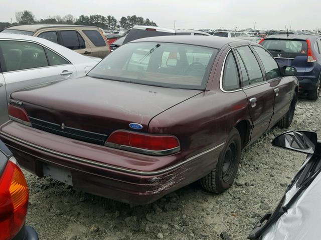 2FALP71W2RX183328 - 1994 FORD CROWN VICT BURGUNDY photo 4