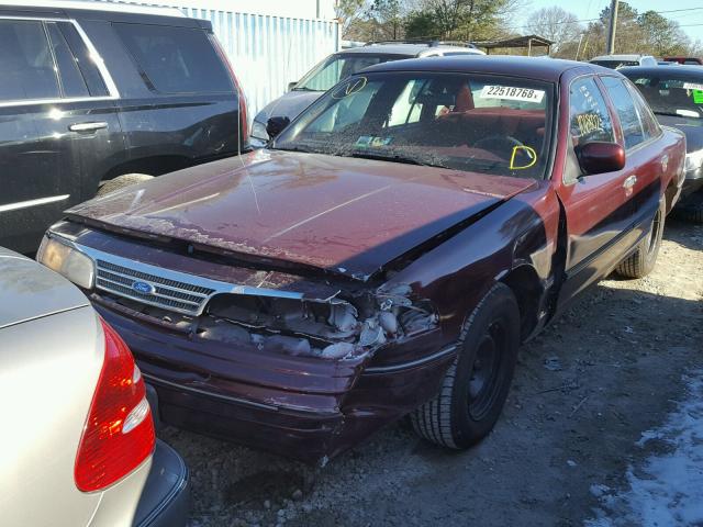 2FALP71W2RX183328 - 1994 FORD CROWN VICT BURGUNDY photo 9