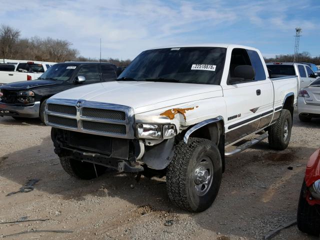 1B7KF23W2XJ510003 - 1999 DODGE RAM 2500 WHITE photo 2