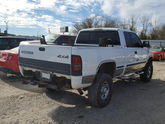 1B7KF23W2XJ510003 - 1999 DODGE RAM 2500 WHITE photo 4