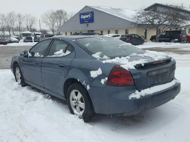 2G2WP552061169398 - 2006 PONTIAC GRAND PRIX BLUE photo 3