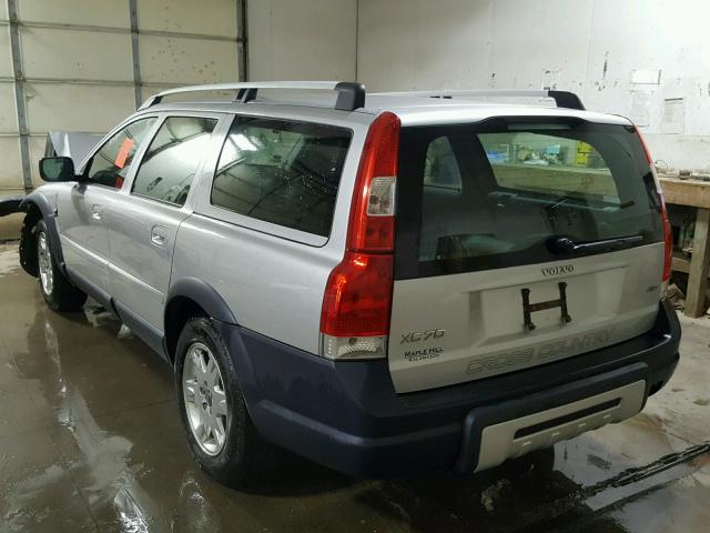 YV1SZ592951188612 - 2005 VOLVO XC70 SILVER photo 3