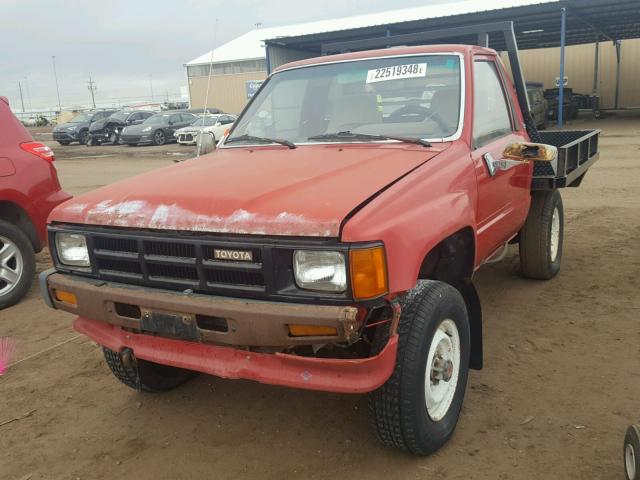 JT4RN63R6G5007473 - 1986 TOYOTA PICKUP RN6 RED photo 2