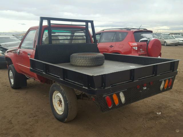 JT4RN63R6G5007473 - 1986 TOYOTA PICKUP RN6 RED photo 3