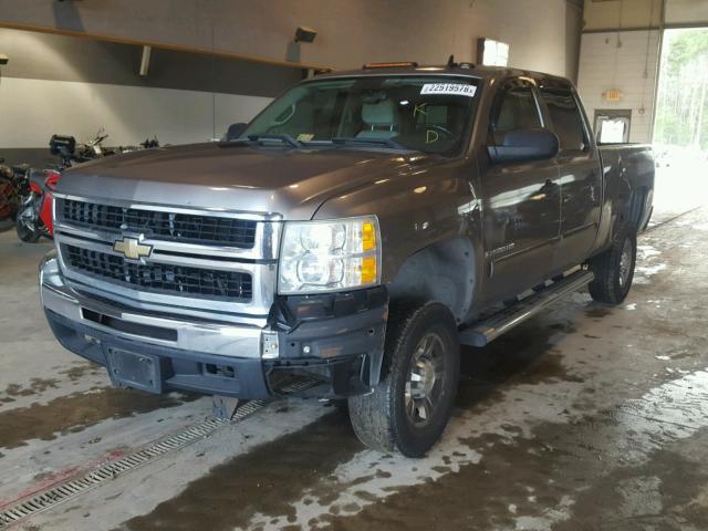 1GCHK23K97F534711 - 2007 CHEVROLET SILVERADO SILVER photo 2