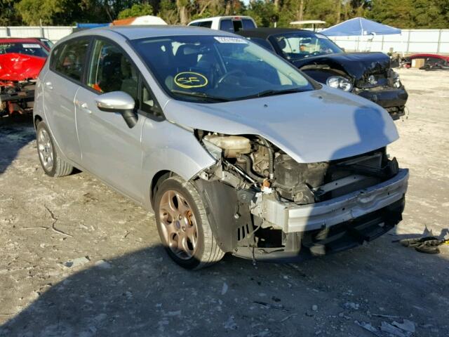 3FADP4FJ9CM106054 - 2012 FORD FIESTA SES SILVER photo 1