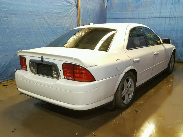 1LNHM87A92Y621371 - 2002 LINCOLN LS WHITE photo 4