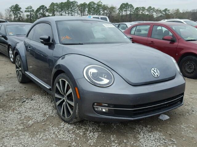 3VWV67AT1CM635460 - 2012 VOLKSWAGEN BEETLE TUR GRAY photo 1