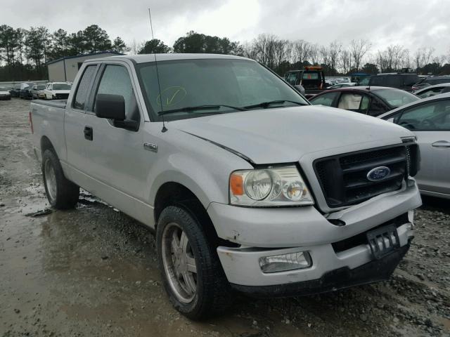 1FTRX12W25FB39917 - 2005 FORD F150 SILVER photo 1