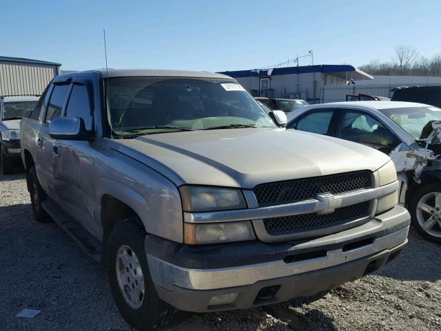 3GNEC13T43G256996 - 2003 CHEVROLET AVALANCHE TAN photo 1