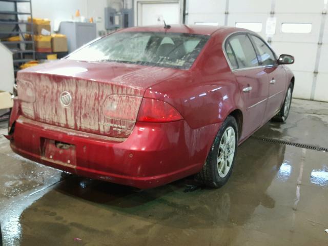 1G4HD572X6U213966 - 2006 BUICK LUCERNE CX RED photo 4