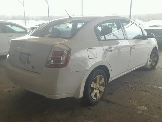 3N1AB61E98L687749 - 2008 NISSAN SENTRA 2.0 WHITE photo 4