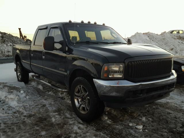 1FTSW31P94EC11176 - 2004 FORD F350 SRW S BLACK photo 1