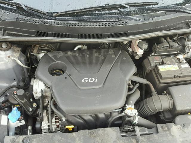 KMHCT4AE4GU083016 - 2016 HYUNDAI ACCENT SE GRAY photo 7