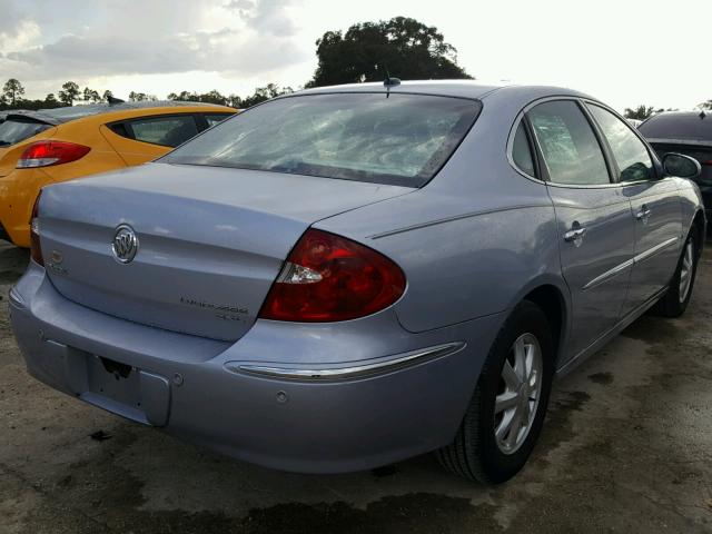 2G4WD582561246522 - 2006 BUICK LACROSSE C BLUE photo 4